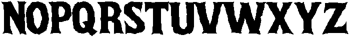 Metal Heaven otf (400) Font UPPERCASE