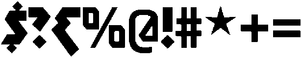 Metal Prophet Regular otf (400) Font OTHER CHARS