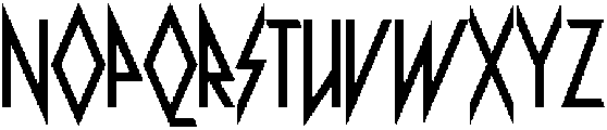 Metal Viper Regular otf (400) Font LOWERCASE