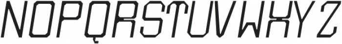 Metalurgjia-ITALIC ttf (400) Font UPPERCASE