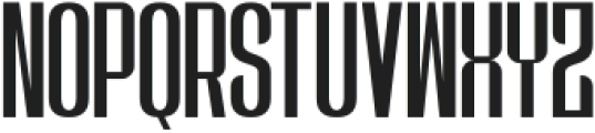 Metazora Regular otf (400) Font UPPERCASE