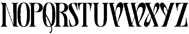 Meteor Regular otf (400) Font UPPERCASE
