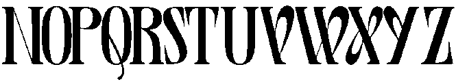 Meteor Regular otf (400) Font LOWERCASE