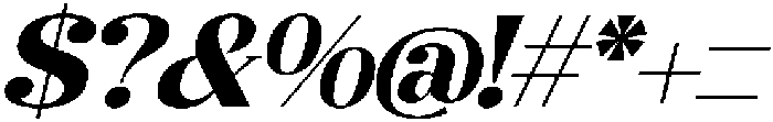 Metguy Behope Italic Italic otf (400) Font OTHER CHARS