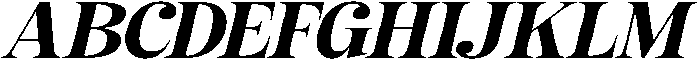 Metguy Behope Italic Italic otf (400) Font UPPERCASE