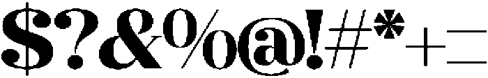 Metguy Behope otf (400) Font OTHER CHARS