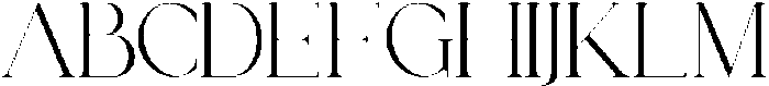 Metore Avealin otf (400) Font UPPERCASE