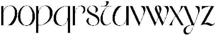 Metrayz otf (400) Font LOWERCASE