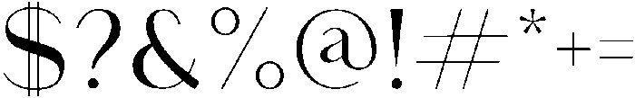 Metrics Regular otf (400) Font OTHER CHARS