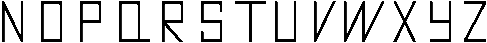 Metrika-Regular otf (400) Font UPPERCASE