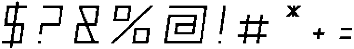 Metrika-RegularOblique otf (400) Font OTHER CHARS