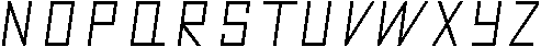 Metrika-RegularOblique otf (400) Font UPPERCASE