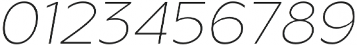 Metrisch ExtraLight Italic otf (200) Font OTHER CHARS