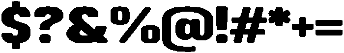Metro Block Regular otf (400) Font OTHER CHARS
