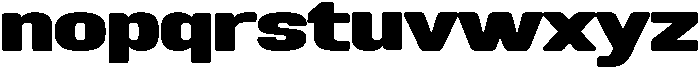 Metro Block Regular otf (400) Font LOWERCASE