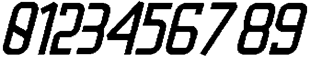 Metro Stackz Italic otf (400) Font OTHER CHARS