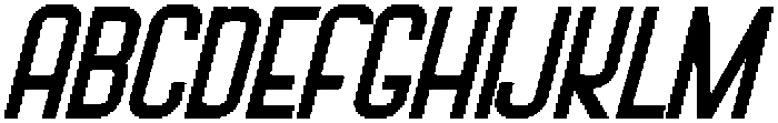 Metro Stackz Italic otf (400) FONT