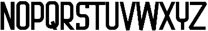 Metro Stackz Regular otf (400) Font LOWERCASE