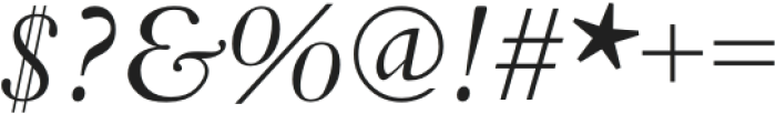 MetroSerif-07-24-Italic Italic otf (400) Font OTHER CHARS