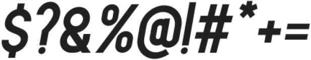 Metroland Black Italic otf (900) Font OTHER CHARS