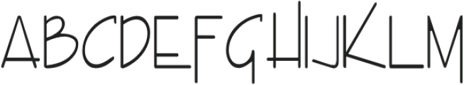 Metropica Semi-condensed Light otf (300) Font LOWERCASE