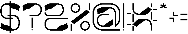 Metropolis Music otf (400) Font OTHER CHARS