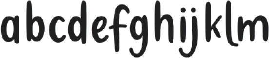 Metultah otf (400) Font LOWERCASE