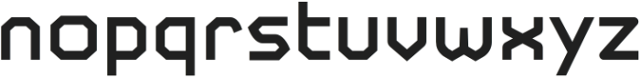 Metuo Black otf (900) Font LOWERCASE