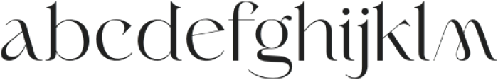 Mevac Regular otf (400) Font LOWERCASE