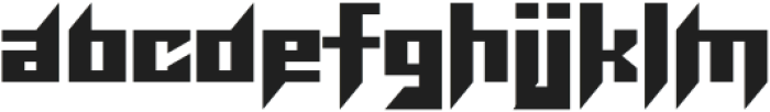 Mevick Regular otf (400) Font LOWERCASE