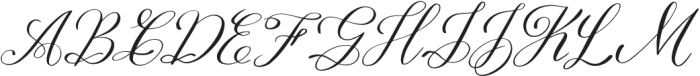 Mewskia Italic otf (400) Font UPPERCASE