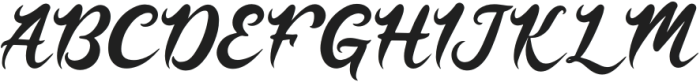 Mewtty otf (400) Font UPPERCASE