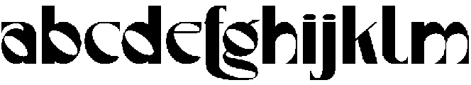 Mextrib Regular otf (400) Font LOWERCASE