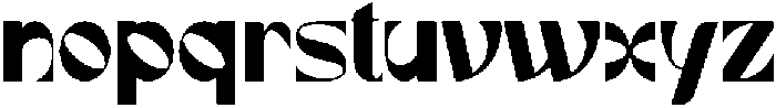 Mextrib Regular otf (400) Font LOWERCASE