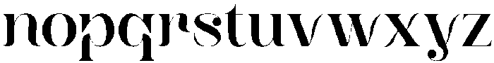 Meylda otf (400) Font LOWERCASE