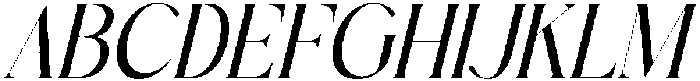 Mezaira Italic Italic otf (400) Font UPPERCASE
