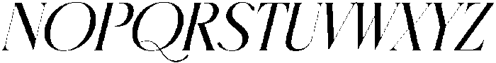 Mezaira Italic Italic otf (400) Font UPPERCASE