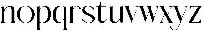 Mezaira otf (400) Font LOWERCASE