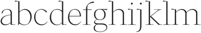 Mezcal Serif Regular otf (400) Font LOWERCASE