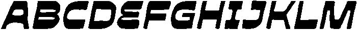 Mezicola Oblique otf (400) Font UPPERCASE