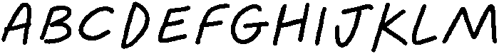 Mezzanotte Bold Pen otf (700) FONT