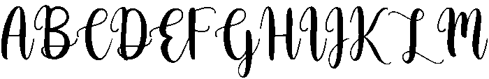 meadow otf (400) Font UPPERCASE