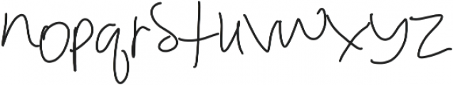 messy handwriting font ttf (400) Font LOWERCASE