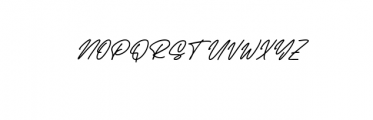 Meethlake.ttf Font UPPERCASE