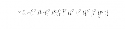 Melamar Calligraphy Font Font UPPERCASE