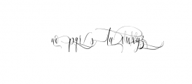 Melamar Calligraphy Font Font LOWERCASE