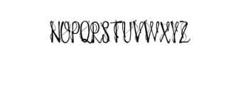 Melancolie Condensed Script Font Font UPPERCASE