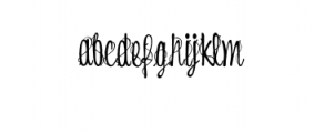 Melancolie Condensed Script Font Font LOWERCASE