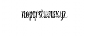 Melancolie Condensed Script Font Font LOWERCASE