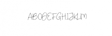 Melatti.ttf Font UPPERCASE